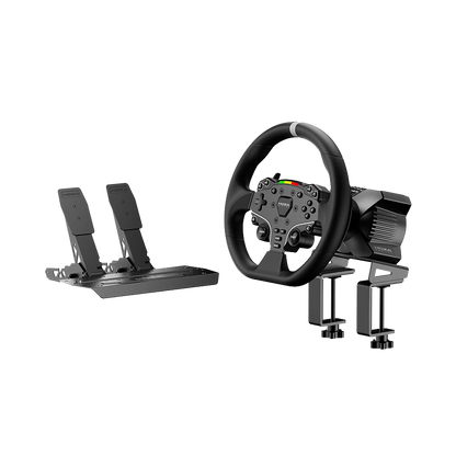 Moza Racing R3 Bundle for PC with wheelbase, steering wheel and pedals