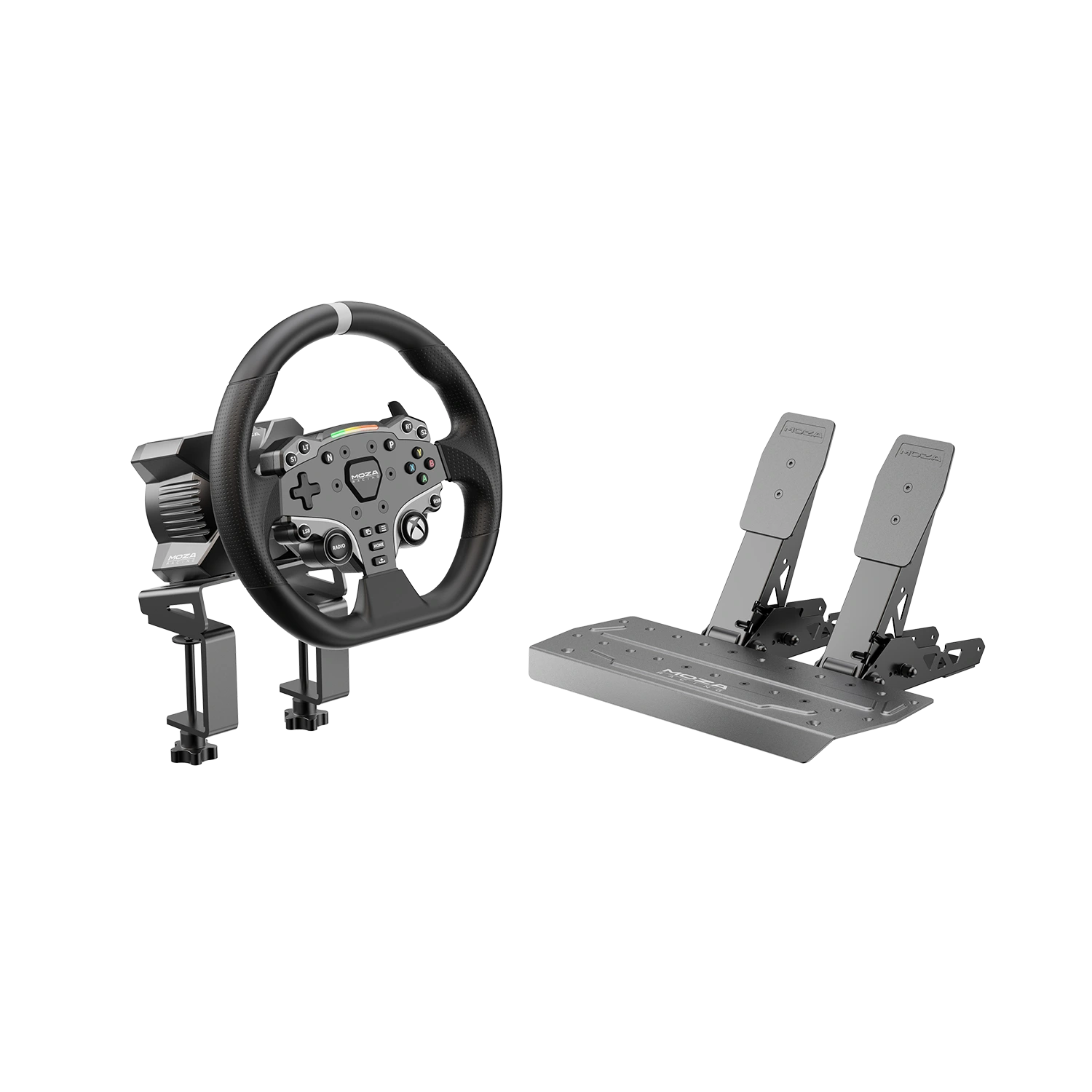 Moza Racing R3 bundle met ES stuurwiel en tafelbevestiging
