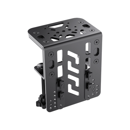 Moza Racing Flightbase tafel klem voor MOZA AB9 FFB Base – schuin aanzicht