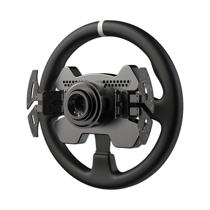 Moza Racing CS V2P steering wheel rear detail view