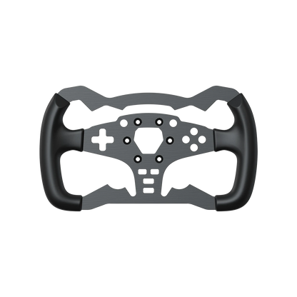 Achterzijde van de Moza Racing ES Formula Stuur Mod