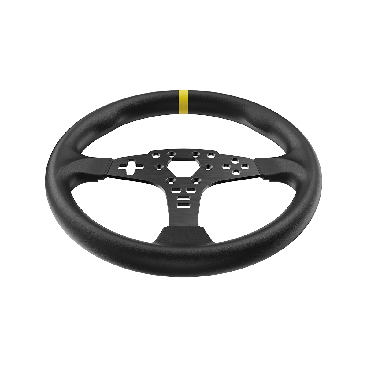 boven aanzicht van het Moza Racing ES rond stuurwiel mod 12 inch