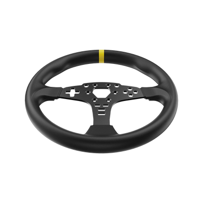 boven aanzicht van het Moza Racing ES rond stuurwiel mod 12 inch