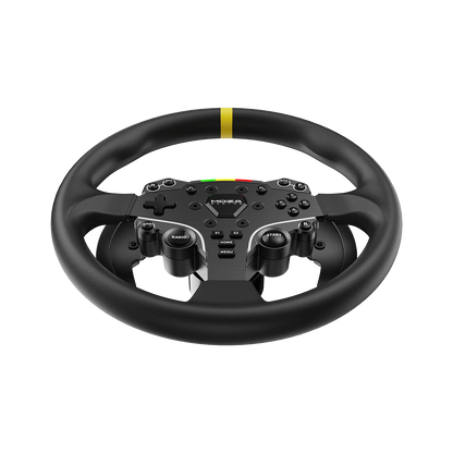 Bovenaanzicht van het Moza Racing ES rond stuurwiel mod 12 inch