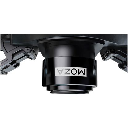 Rear angled view of the Moza Racing GS V2P steering wheel
