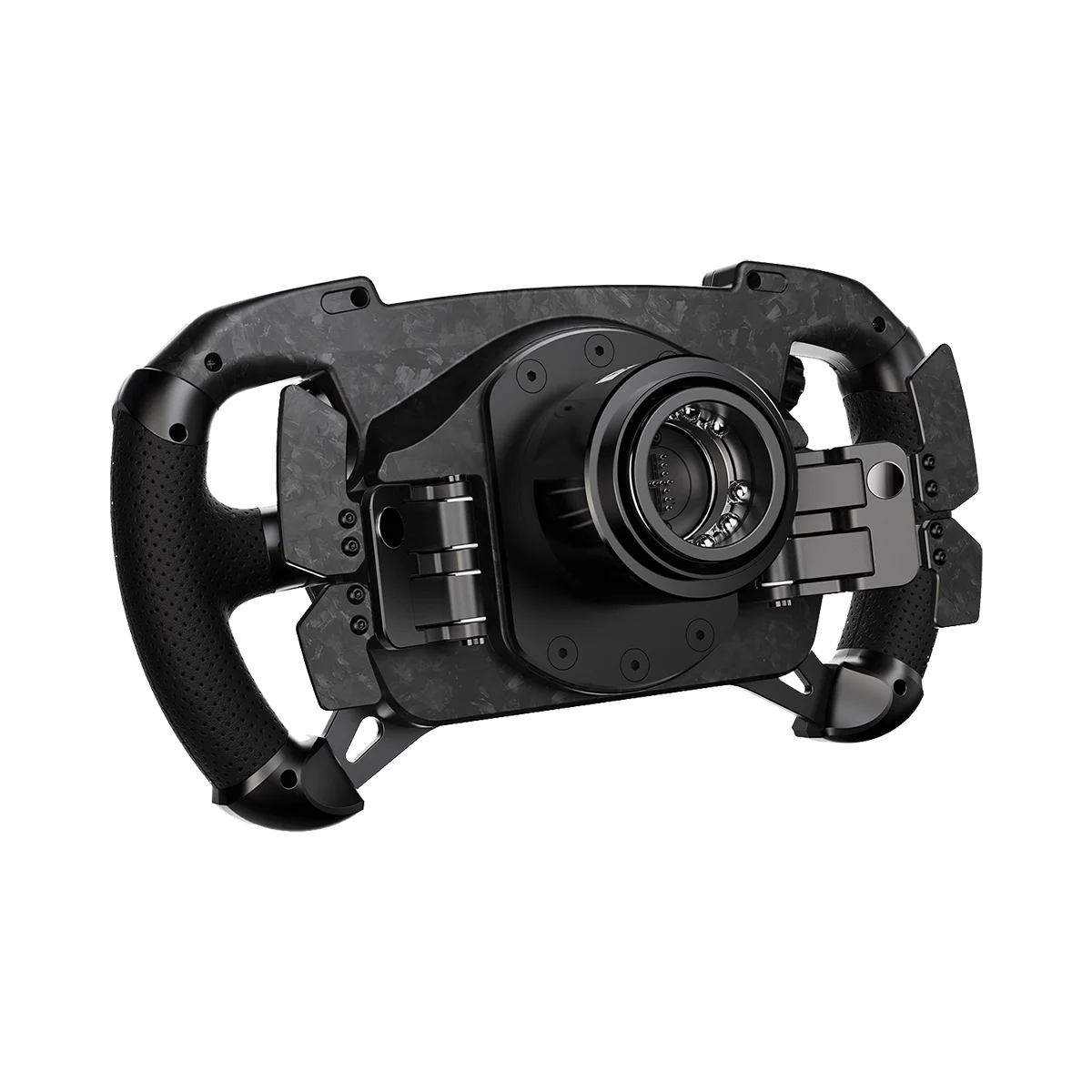 Studio view of the Moza Racing GS V2P GT steering wheel
