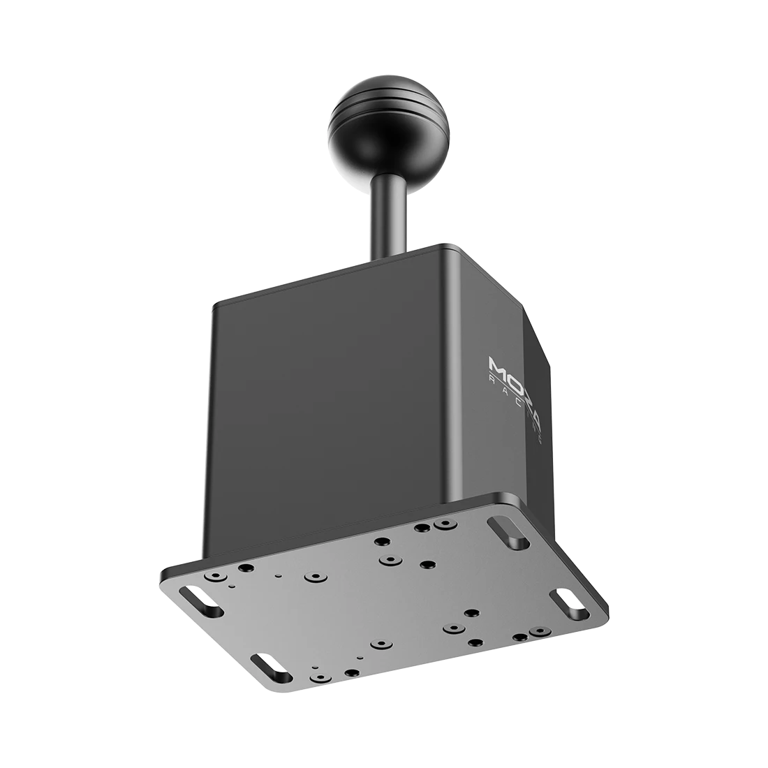 Onderzijde van de Moza Racing HGP Shifter met montagepunten