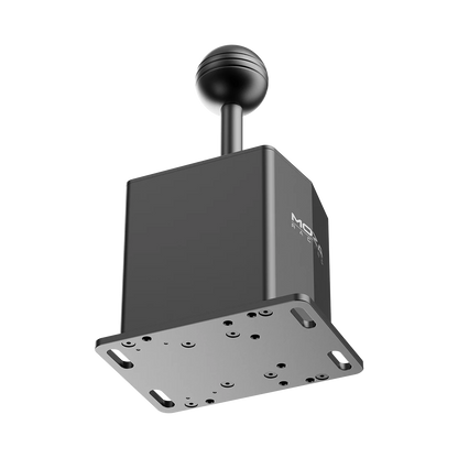Onderzijde van de Moza Racing HGP Shifter met montagepunten