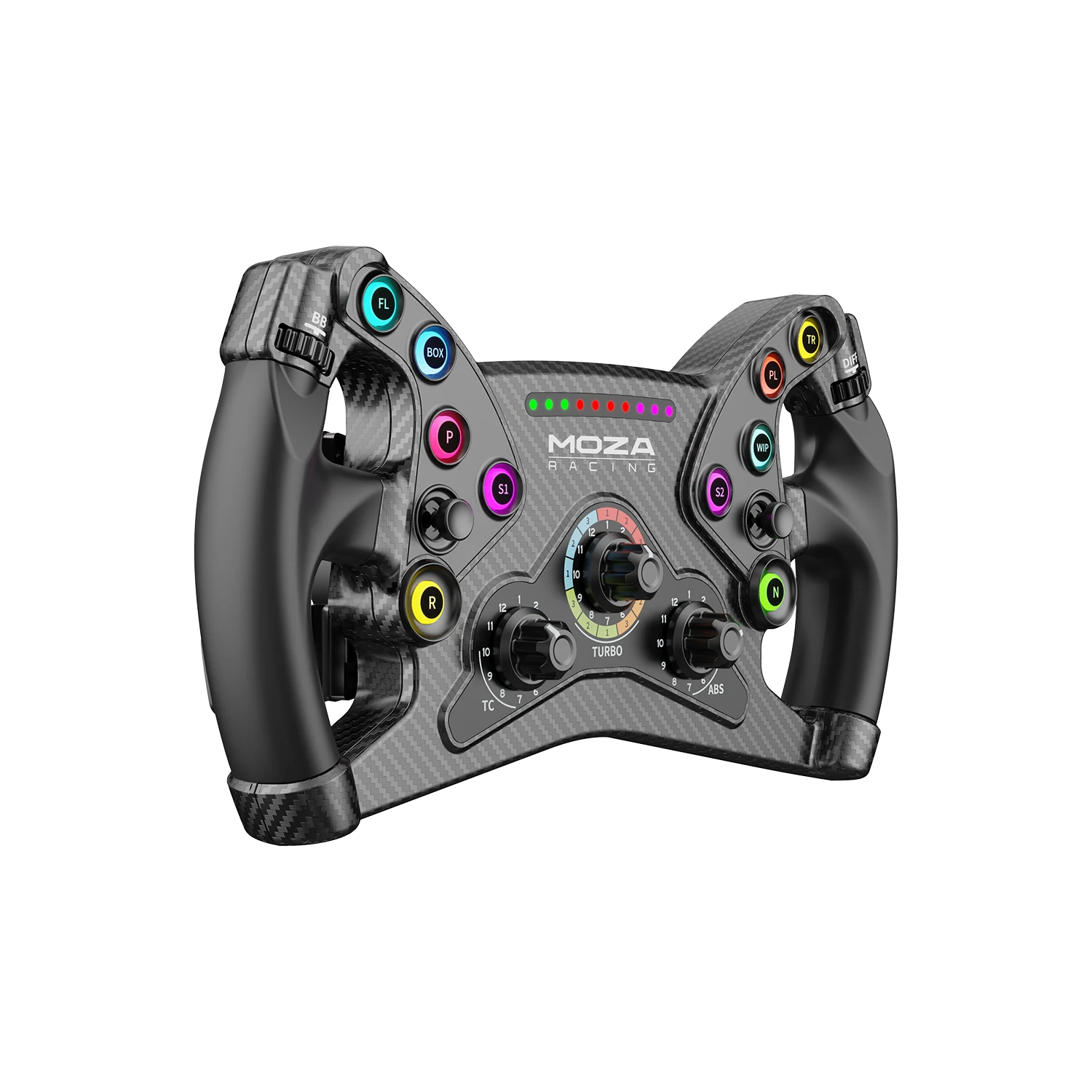 Moza Racing KS Formula add on steering wheel front view