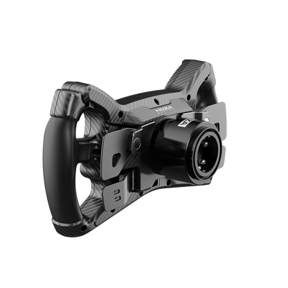 Rear view of the Moza Racing KS Formula steering wheel with quick release
