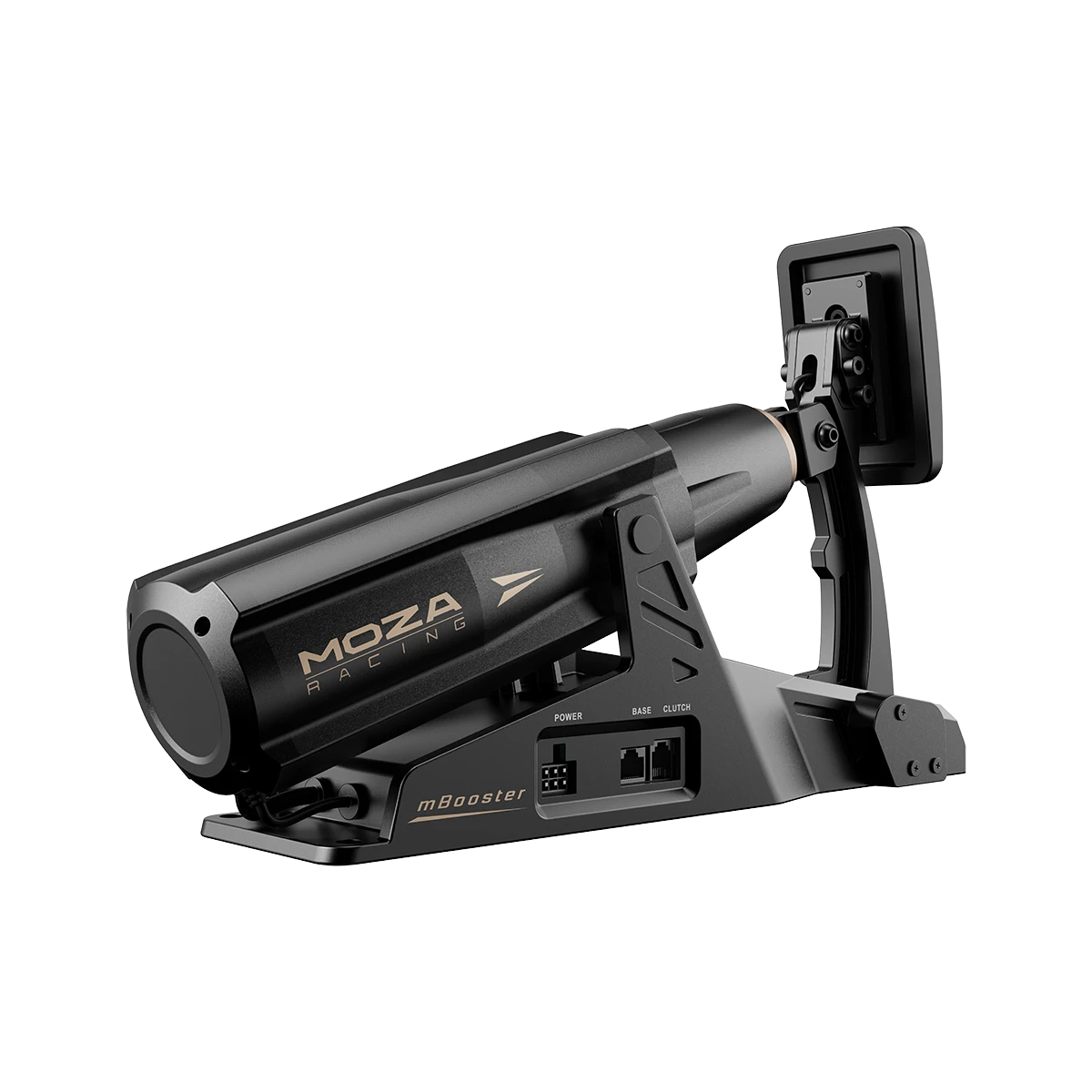 Moza Racing MBooster Active Pedal vooraanzicht schuin