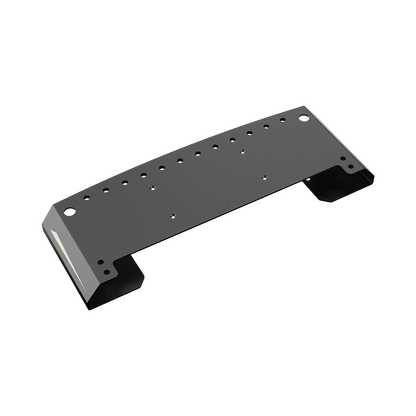 Moza Racing Mbooster Extension Plate bovenaanzicht met montagegaten