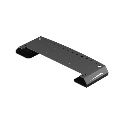 Moza Racing Mbooster Extension Plate schuin bekeken vanaf de achterkant