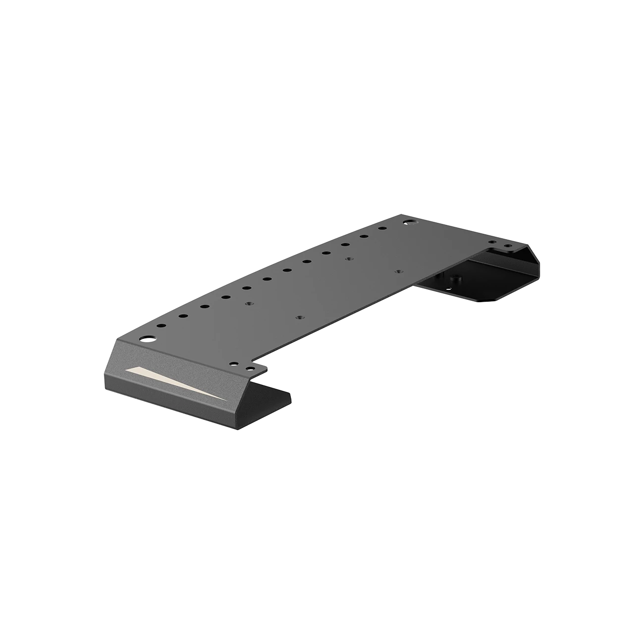 Moza Racing Mbooster Extension Plate schuin bekeken vanaf de voorkant