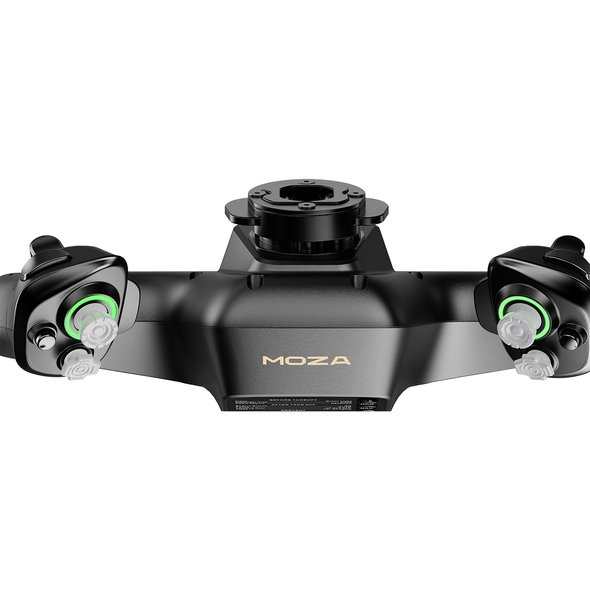 Moza Racing MFY Yoke achterzijde met bevestigingspunt