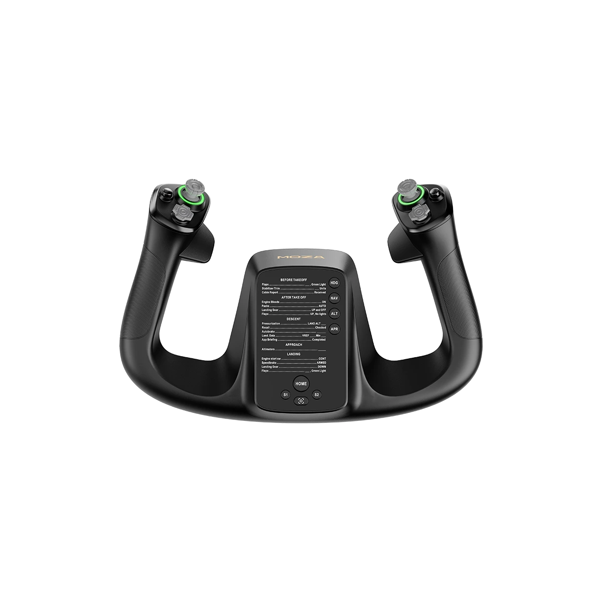 Moza Racing MFY Yoke voorzijde met bedieningsknoppen