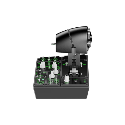 Zijaanzicht van de Moza Racing MTP Throttle Panel throttle hendel