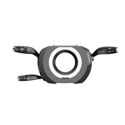Moza Racing multifunction stalks with wiper and lighting controls