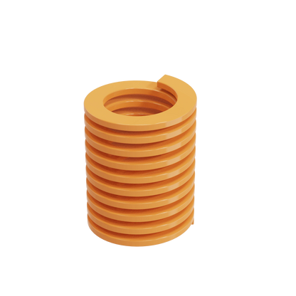 Orange elastomer included in the Moza Racing SR-P Accessory Kit for pedal tuning