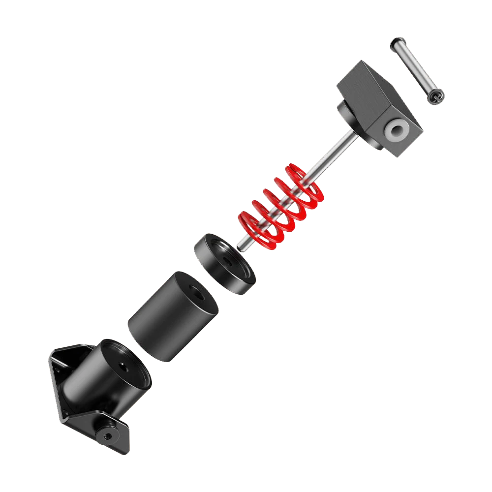 Exploded view of Moza Racing SR-P Lite Performance Kit brake components
