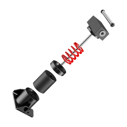 Exploded view of Moza Racing SR-P Lite Performance Kit brake components