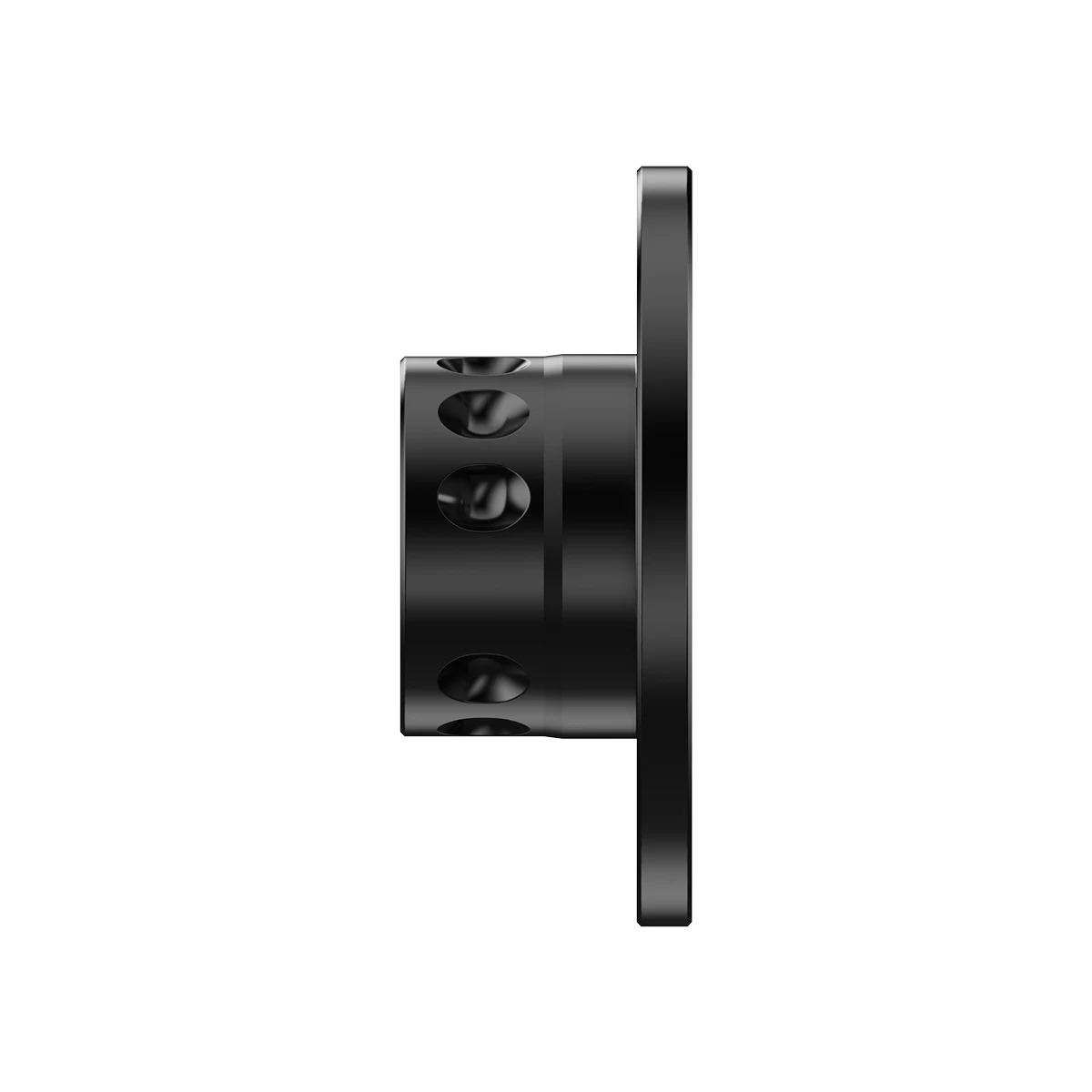 Moza Racing wheelbase mount adapter side view