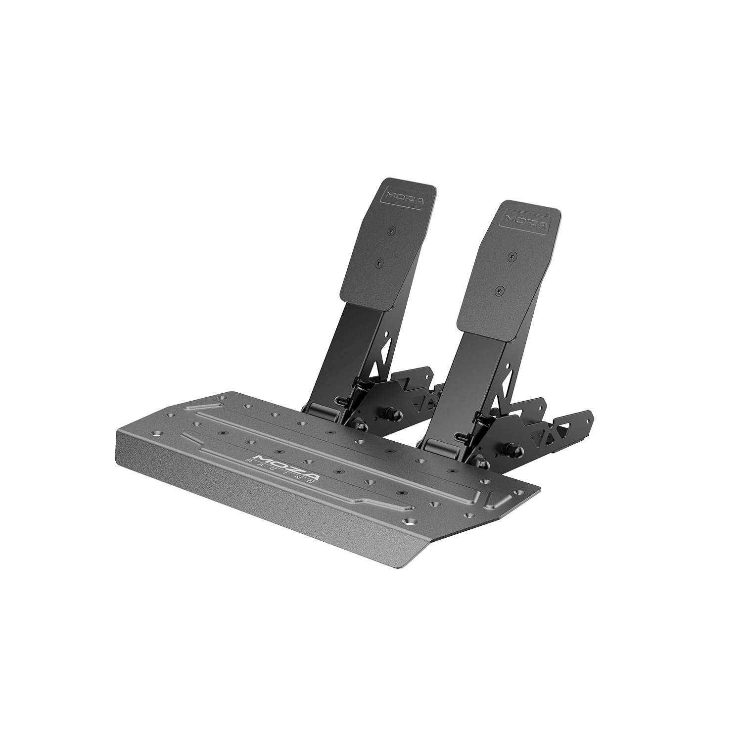 Moza SR-P Lite pedalen met verstelbare positie en antislip voetplaat