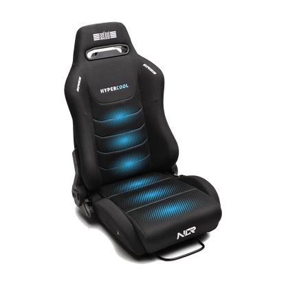 Actieve 6 zone koeling in de Next Level Racing ERS3 Hypercool sim racing stoel