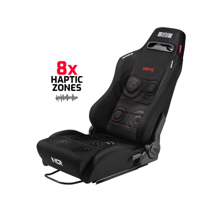 Next Level Racing ERS3 reclining sim racing seat side view