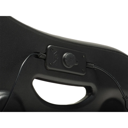 Next Level Racing ES1 haptic seat controller en aansluiting detail