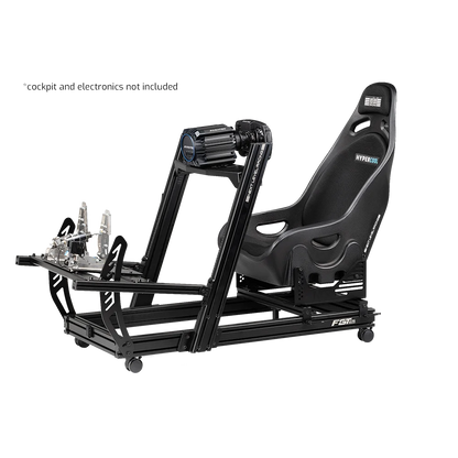 Next Level Racing ES1 Hypercool gemonteerd op een sim racing cockpit