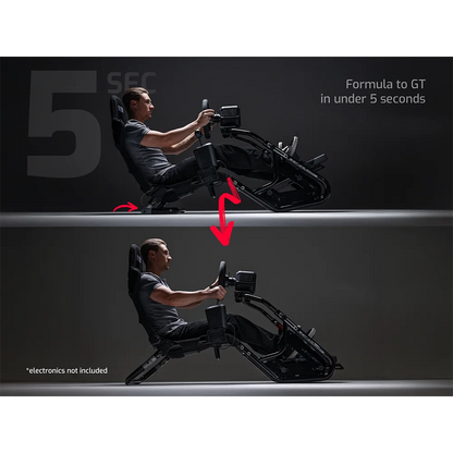 Next Level Racing F-GT Shift met demonstratie van wisselen tussen Formula en GT in minder dan 5 seconden