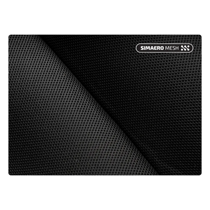 Detail van de zwarte SIMAERO Mesh-bekleding van de Next Level Racing F-GT Shift