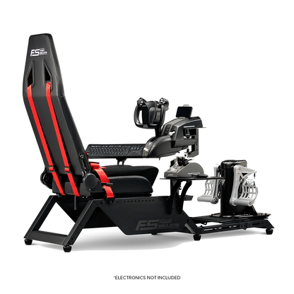 Next Level Racing Flight Simulator Cockpit met Thrustmaster Boeing Yoke configuratie