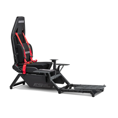 Next Level Racing Flight Simulator Cockpit linkerzijde