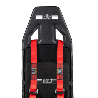Flight simulator stoel met vierpuntsgordel van Next Level Racing