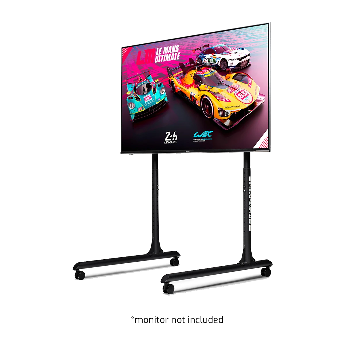 Next Level Racing freestanding single monitor stand geschikt voor 65 inch scherm
