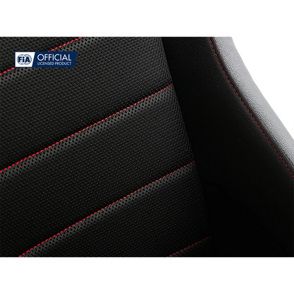 Detail van de SimAero mesh bekleding van de NLR ERS5 stoel