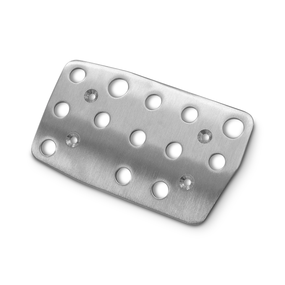 Playseat Brake Pedal remplaat schuin gefotografeerd voor montage