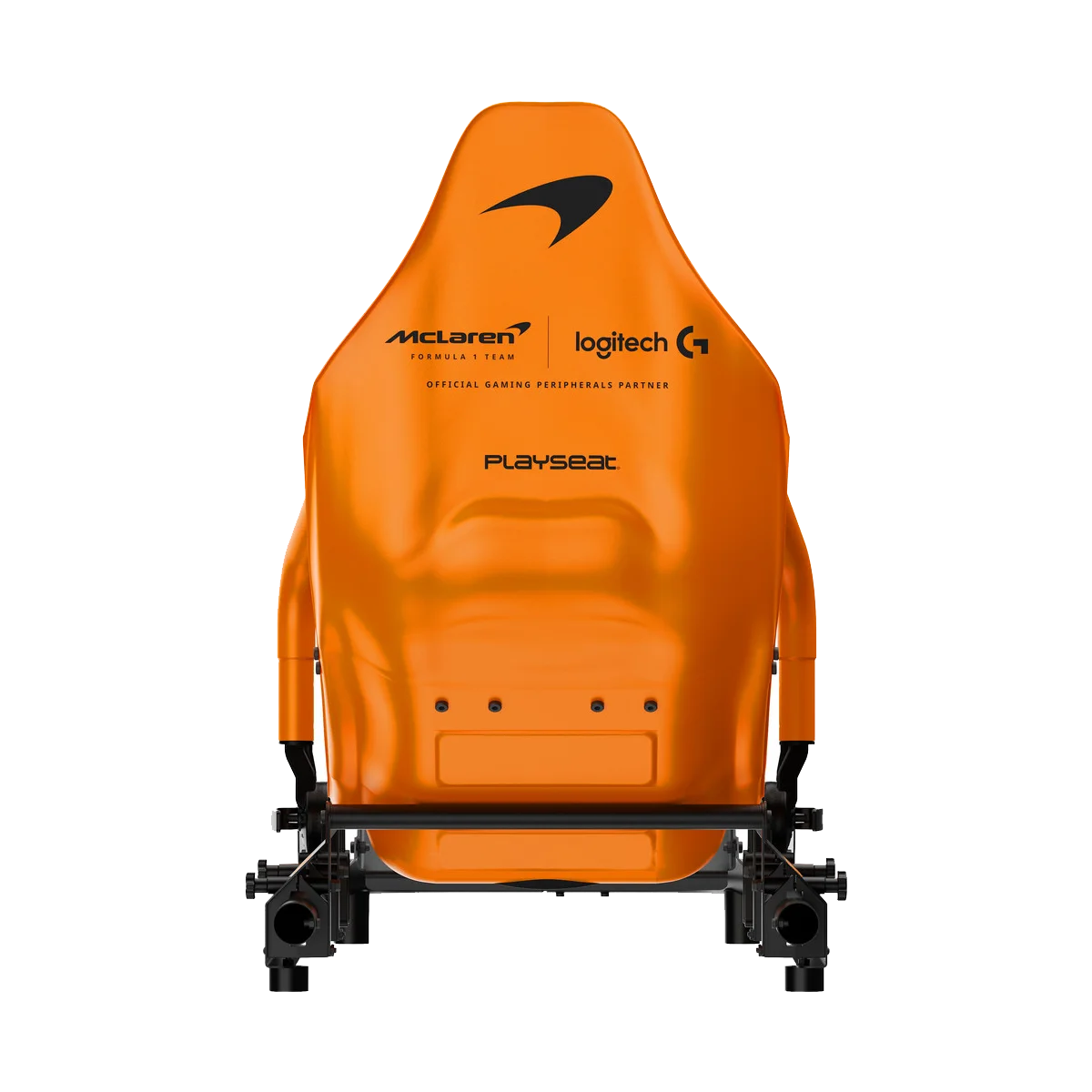 Achterkant van de Playseat Formula Instinct McLaren Racing Edition racestoel