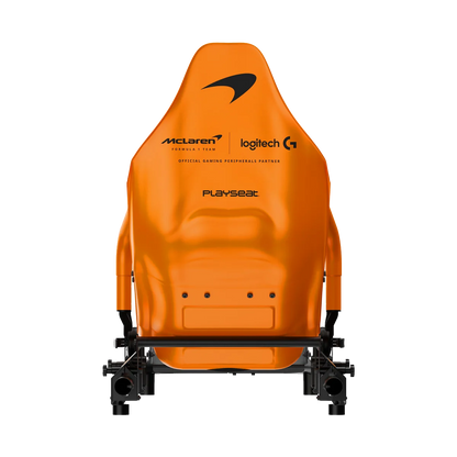 Achterkant van de Playseat Formula Instinct McLaren Racing Edition racestoel