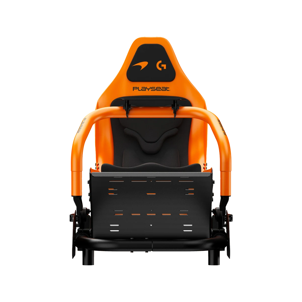 Vooraanzicht van de Playseat Formula Instinct McLaren Racing Edition