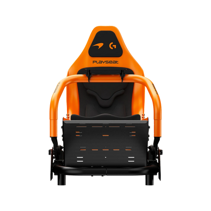 Vooraanzicht van de Playseat Formula Instinct McLaren Racing Edition