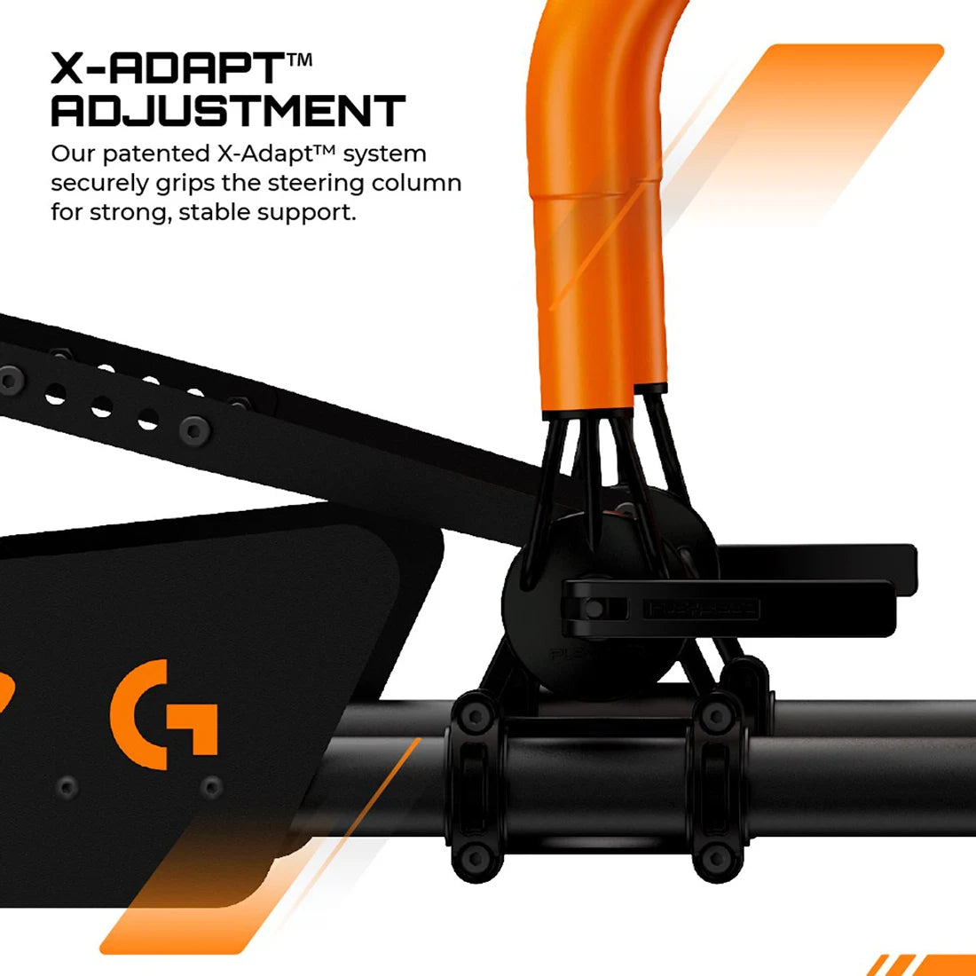 X-Adapt verstelsysteem van de Playseat Formula Instinct McLaren Racing Edition