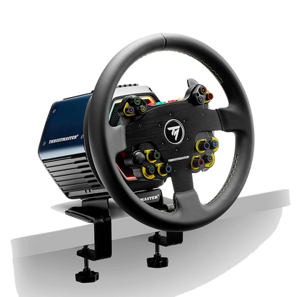 32R Leather Add-on gemonteerd op Thrustmaster basis voor PC, PS en Xbox