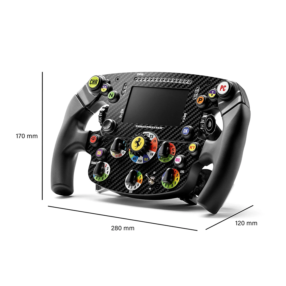 Thrustmaster Ferrari SF-25 F1 stuur afmetingen 280 mm breed