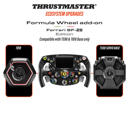 Thrustmaster Ferrari SF-25 compatibel met T598 en T818 wheelbases