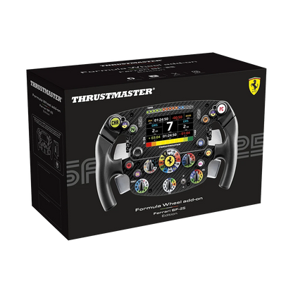 Thrustmaster Ferrari SF-25 verpakking doos Formula Wheel Add-On