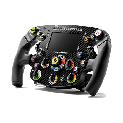 Thrustmaster Ferrari SF-25 F1 stuur schuin aanzicht sim racing