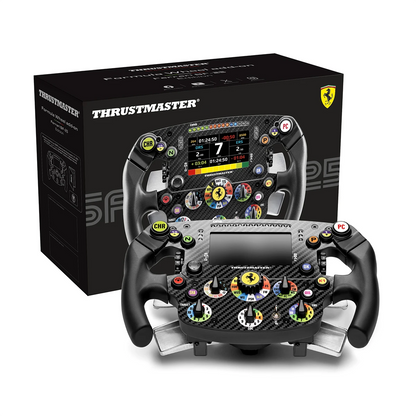 Thrustmaster Ferrari SF-25 F1 stuur met verpakking en product